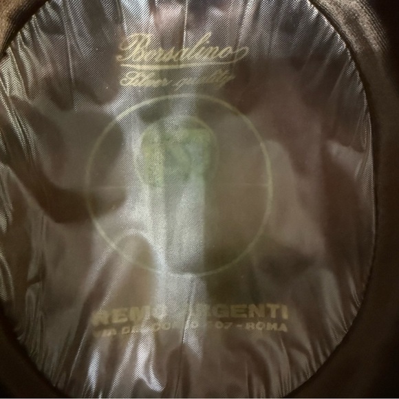 Vintage Borsalino Grand Prix Paris 1900 Green Velour Felt Traveler Derby Hat 5 - Picture 6 of 9